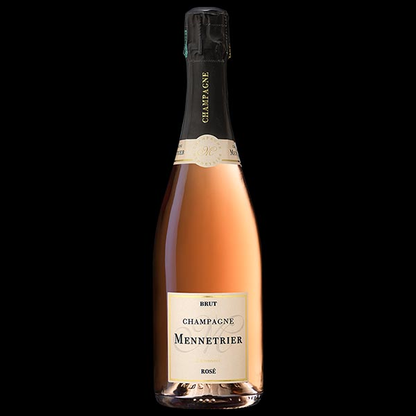 champagne mennetrier rosé
